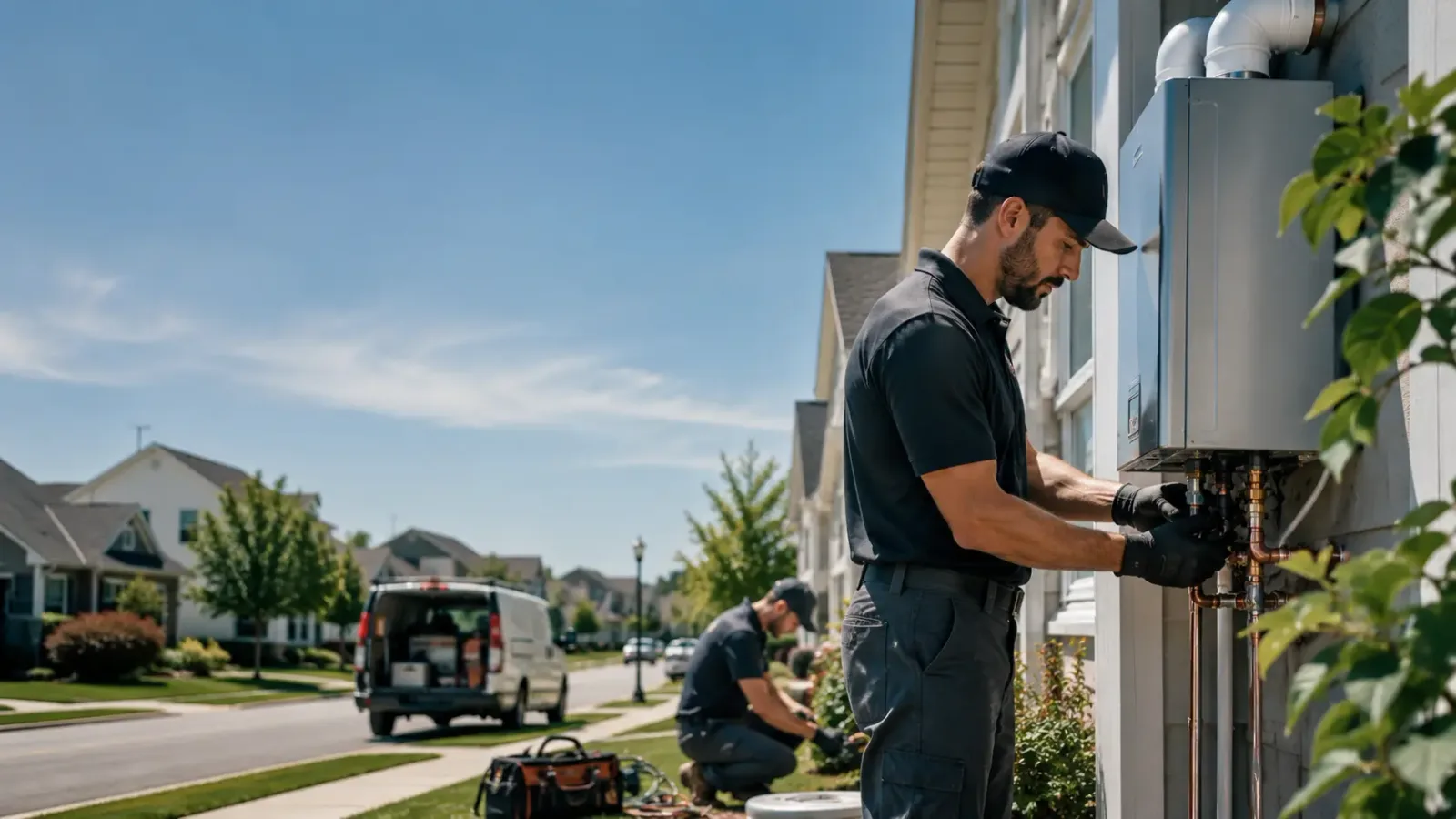 Tankless Water Heater Installation in Saint John, IN